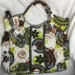 Vera Bradley Quilted 2-way Tote - Retired Pattern 2013